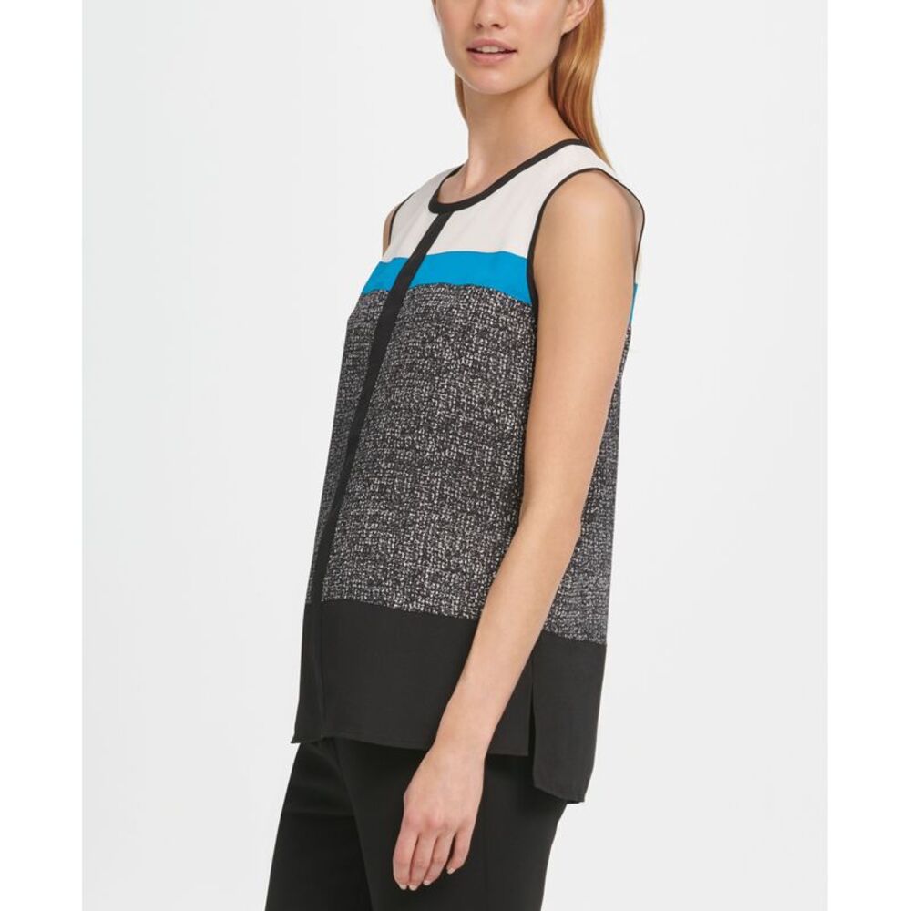 DKNY Colorblocked Top